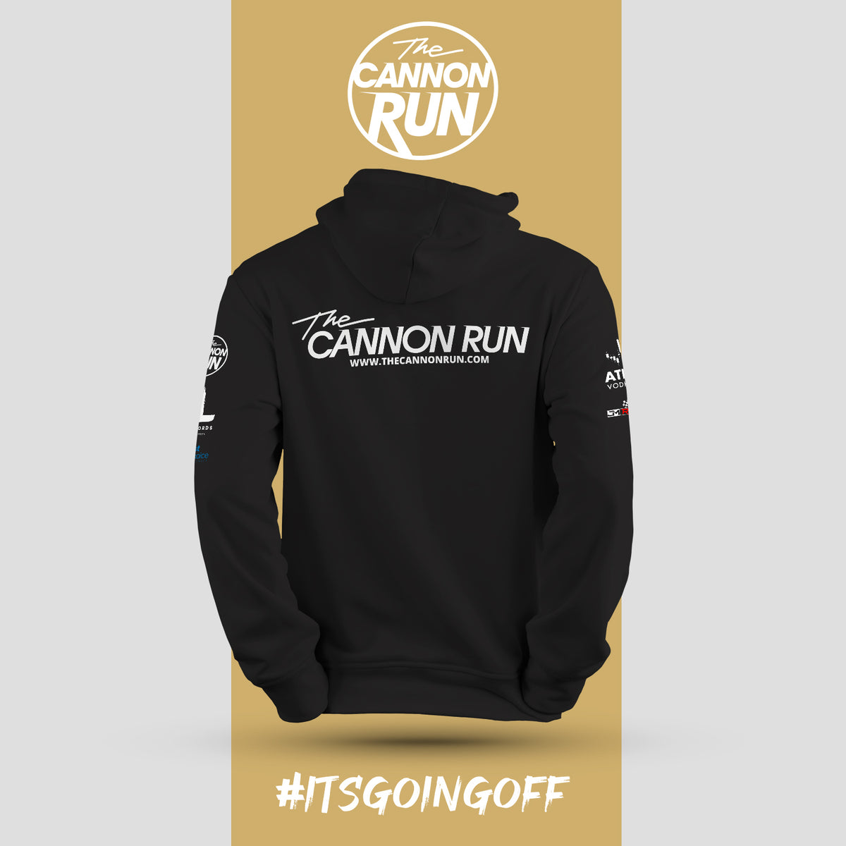Motorsport Hoodie Black Adults