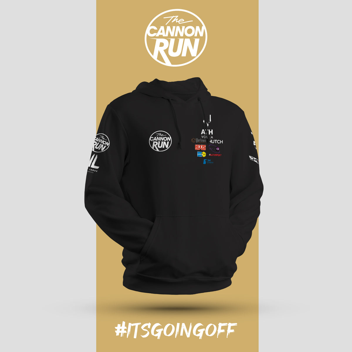 Motorsport Hoodie Black Kids