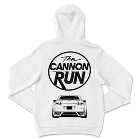 The Cannon Run GTR Hoodie White