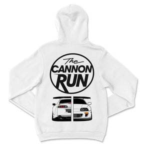 The Cannon Run Supra Hoodie White