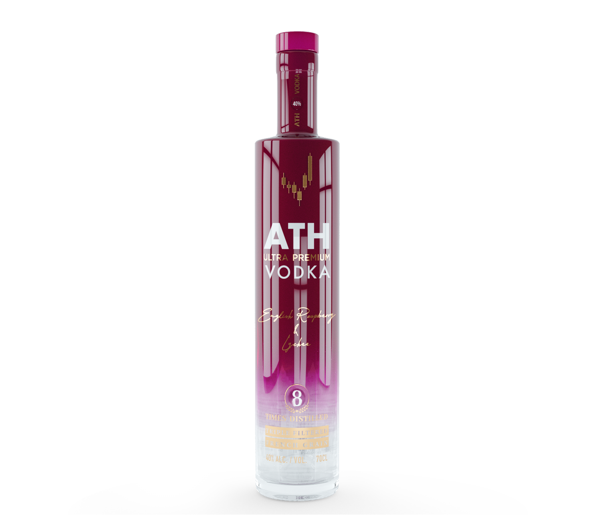 ATH Vodka is handcrafted and produced with the utmost care to ensure it meets the highest standards. We source the best quality French grain to create a truly exceptional ultra premium vodka with the smoothest finish.