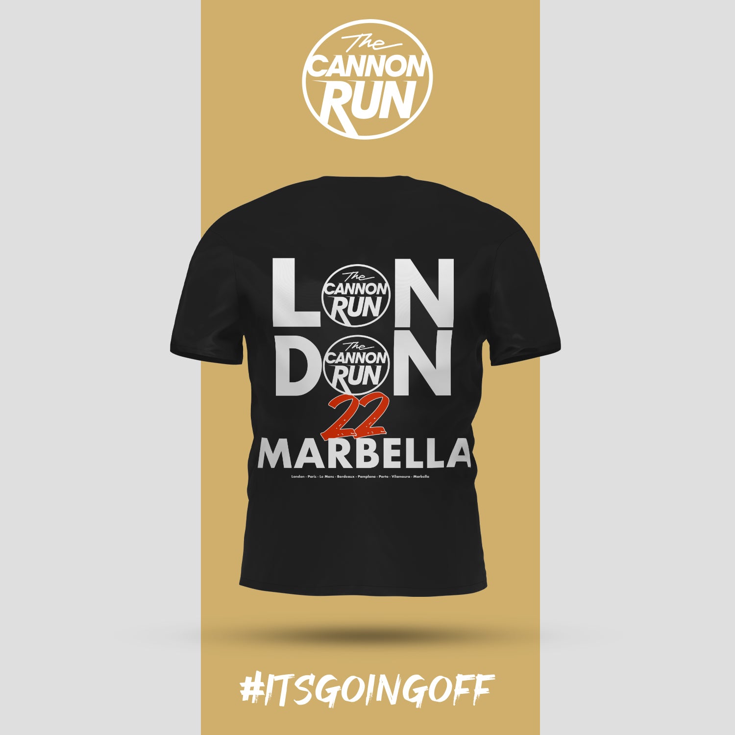 Mega Run'22 T-Shirt - Black