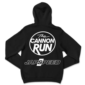 The Cannon Run Japspeed Hoodie Black